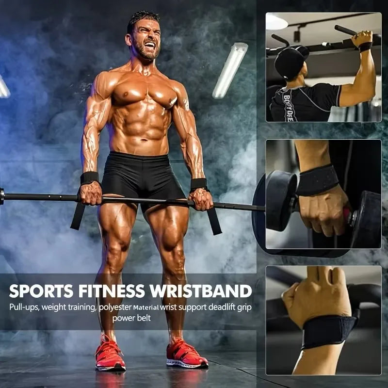 Non-slip Gym Dumbbell Lifting Straps